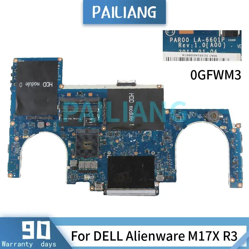 Материнская плата для ноутбука PAILIANG DELL Alienware M17X R3 | Компьютеры и офис
