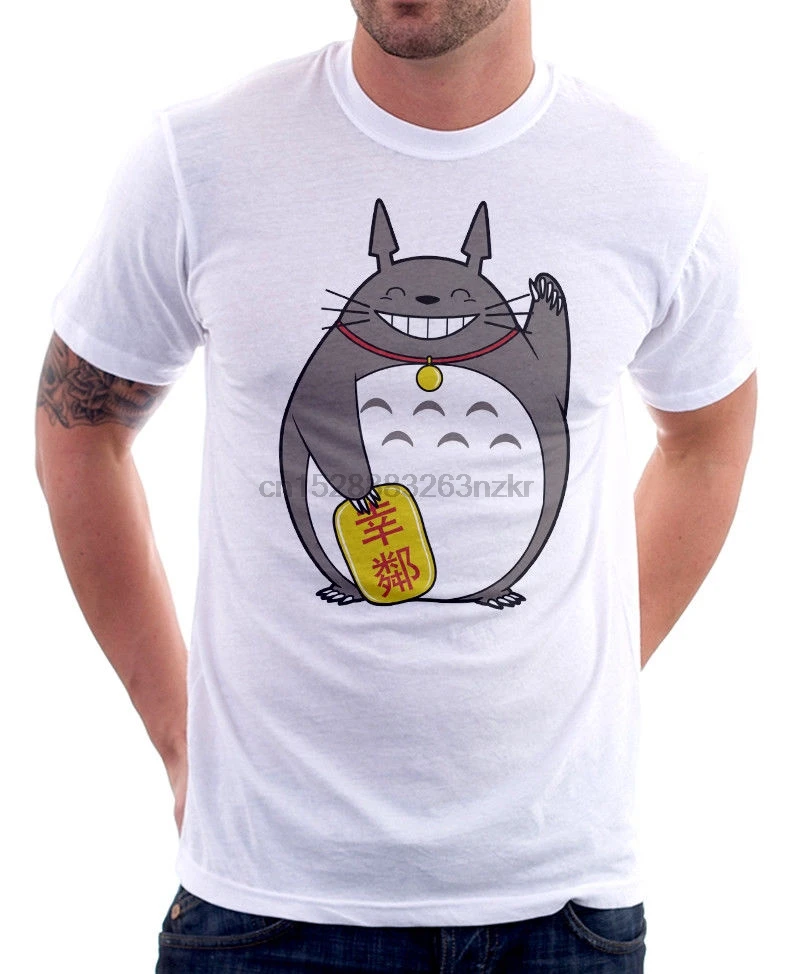 Тоторо привлечение удачи кошка мой сосед котобус Миядзаки хлопчатобумажная