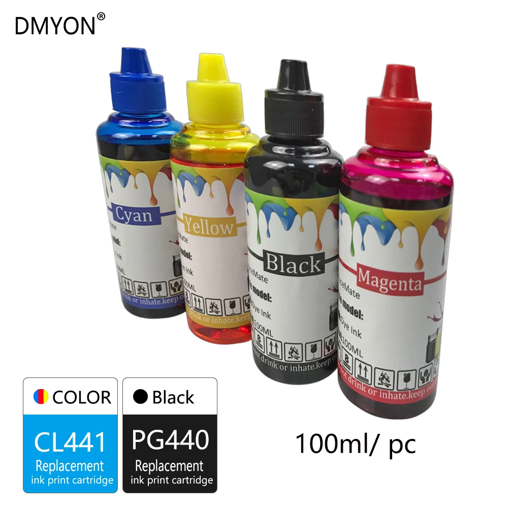 Замена чернильного картриджа DMYON PG440 CL441 для Canon PIXMA MG3540 MG3140 MG2140 MG4140 MG4240 MG2240 MG3240|ink