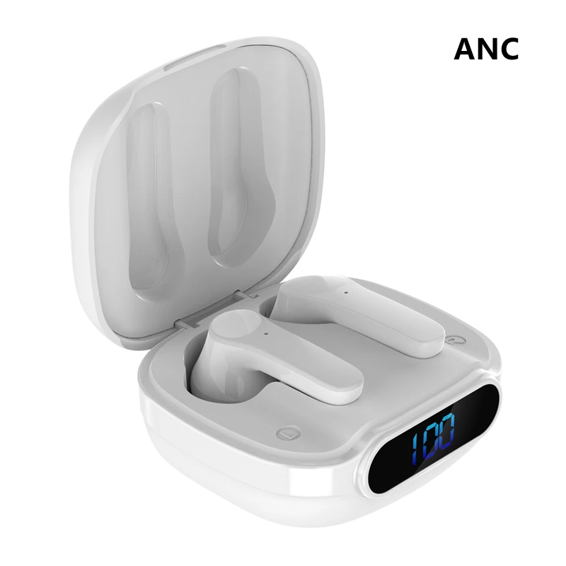 

TWS-наушники T18 с цифровым ЖК-дисплесветодиодный и поддержкой Bluetooth