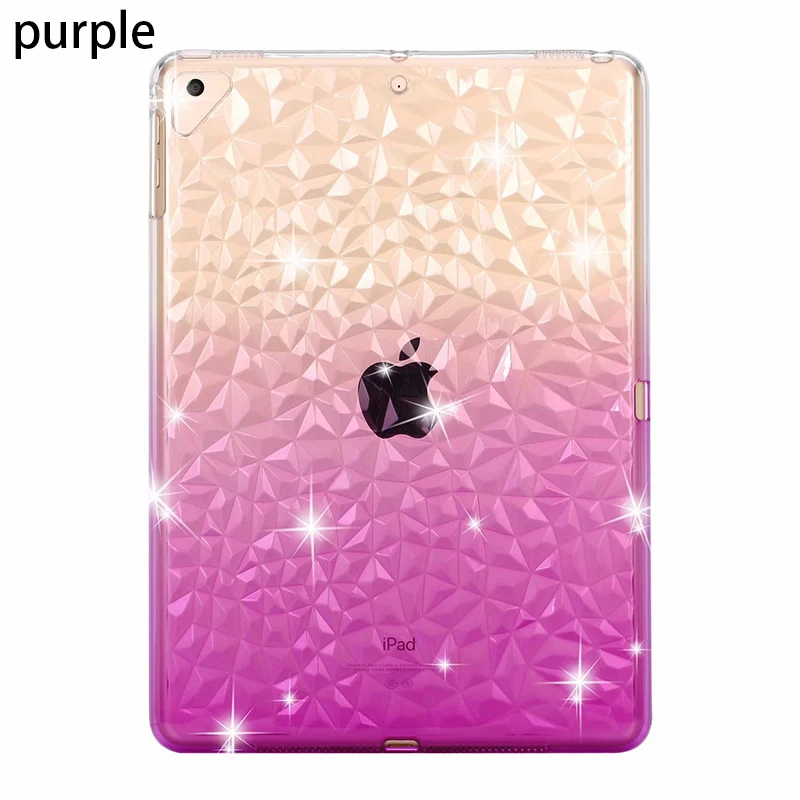 Чехол для планшета из ТПУ iPad 9 7 2018 милый 3D Кристальный мягкий чехол 2017 AIR 2 Pro9.7 A1893