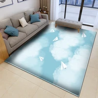 2021 alfombra habitaci%c3%b3n blue sky and white clouds pattern flannel carpet non slip k%d0%be%d0%b2%d0%b5%d1%80 b%d0%b3%d0%be%d1%81%d1%82%d0%b8%d0%bd%d0%bd%d1%83%d1%8e tapis de chambre tapetes