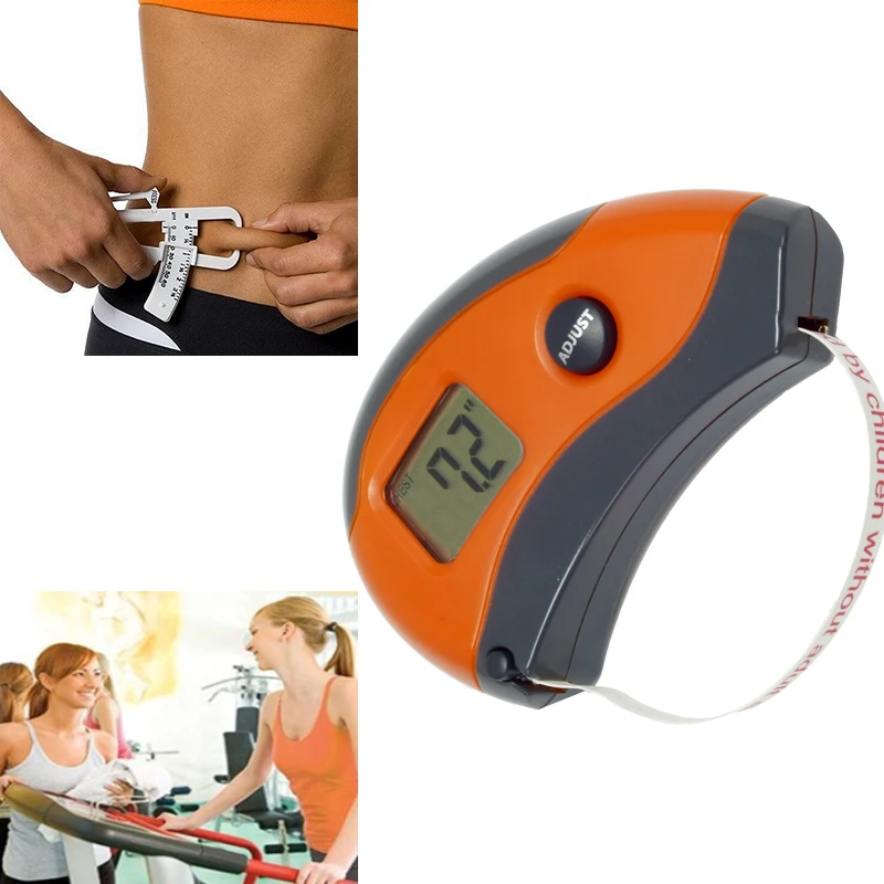 

Digital Measuring Tape Accurately body measuring tape Measures 8 Body Part Circumferences digital measure tape body fat caliper