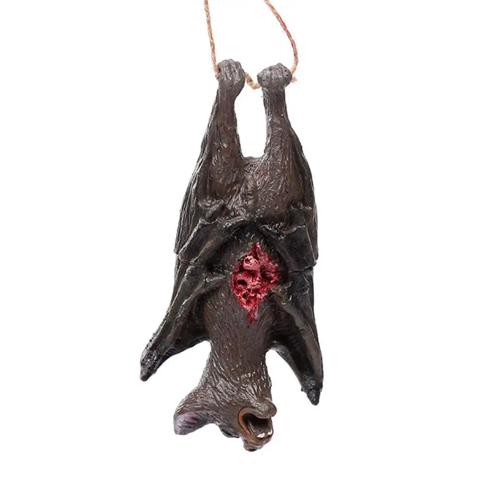 Хэллоуин украшение поддельный жуткий пугающий животные Висячие реквизит для