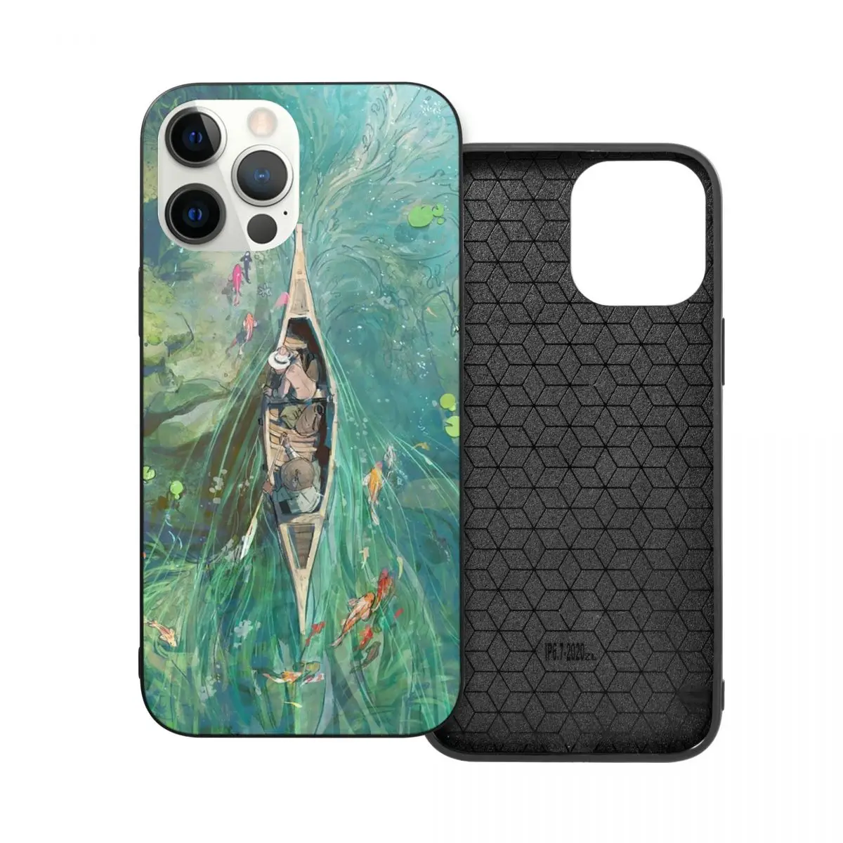 

Стеклянный бампер из ТПУ под лилии для телефона iPhone 12 11 Xs Xr X Pro Max Mini 7 8 Se2 Plus 6 6S