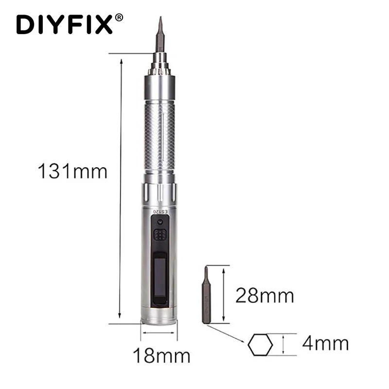 ES120 плюс точность Мини Беспроводная электрическая отвертка набор Smart движения