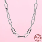 Женское ожерелье из серебра 925 пробы, с подвесками