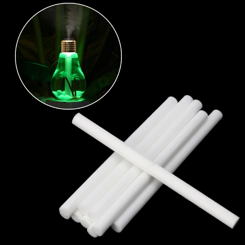 

10Pcs 10mmx170mm Humidifiers Filters Cotton Swab for Humidifier Aroma Diffuser A0NC