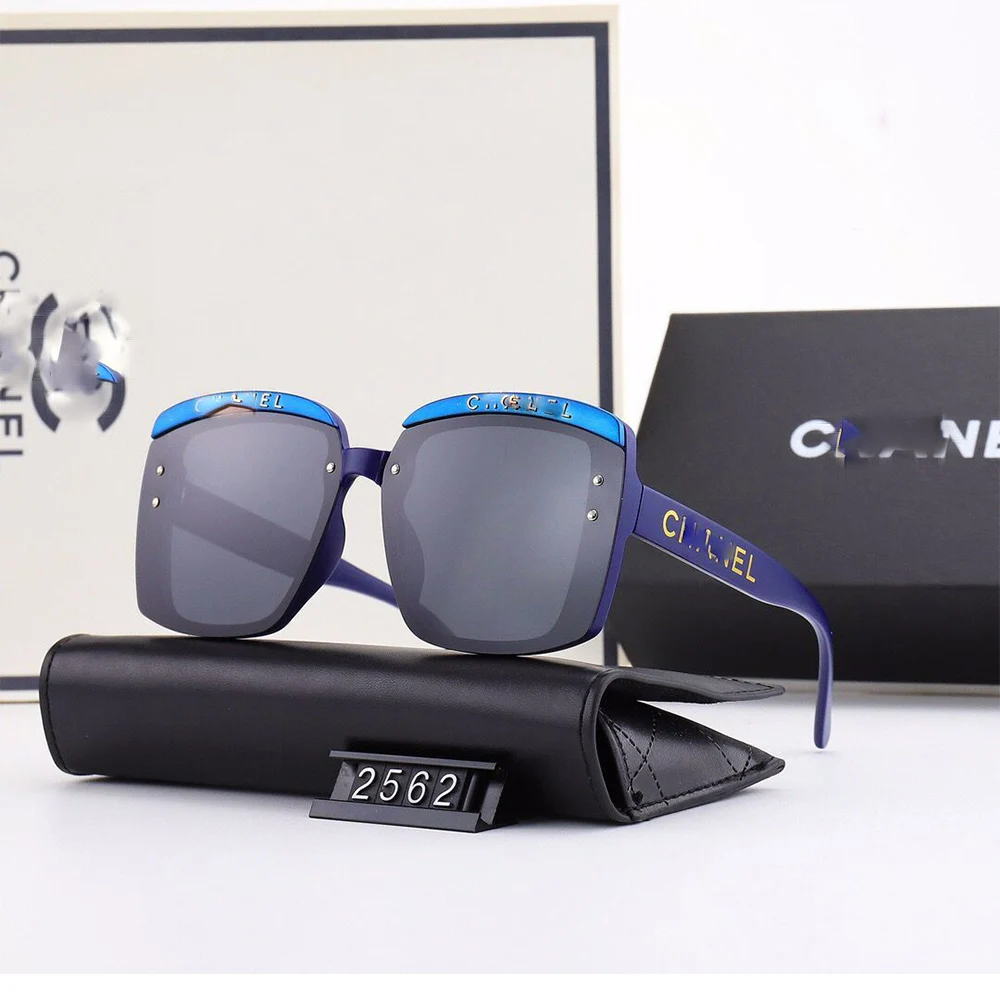 

G2562 Luxury big brand luxury sunglasses men's and women's glasses sunglasses shading driver free glasses box packaging