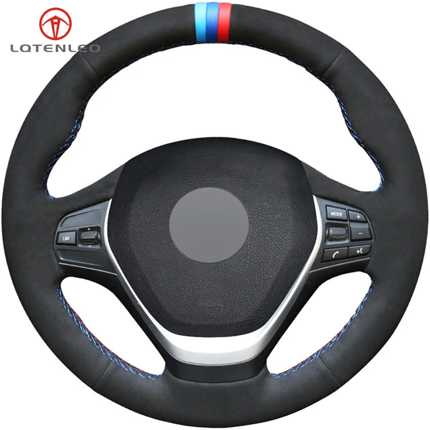 LQTENLEO черная замша для самостоятельной сборки BMW 3 серии F30 F31 F34 318i 320i 320d 328i 330i 330e 330d