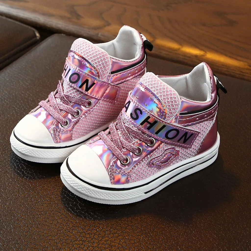 2019 новые кроссовки для баскетбола девочек детские яркие буквы маленьких