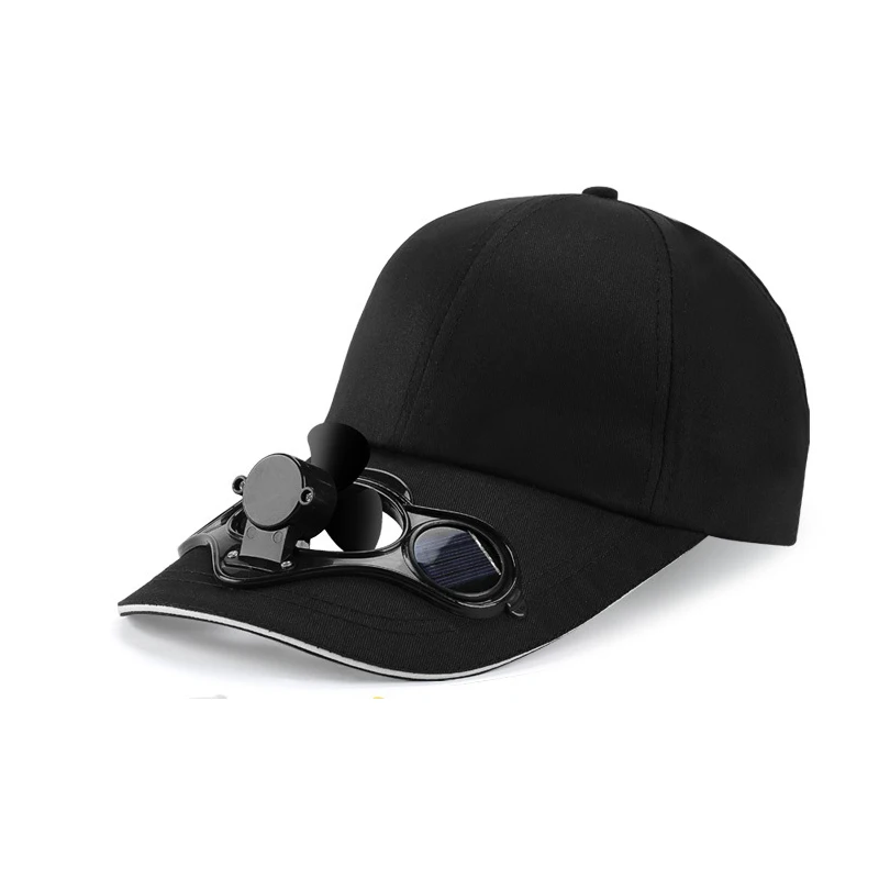 Вентилятор с воздушным охлаждением для рыбалки летней спортивной кепки занятий