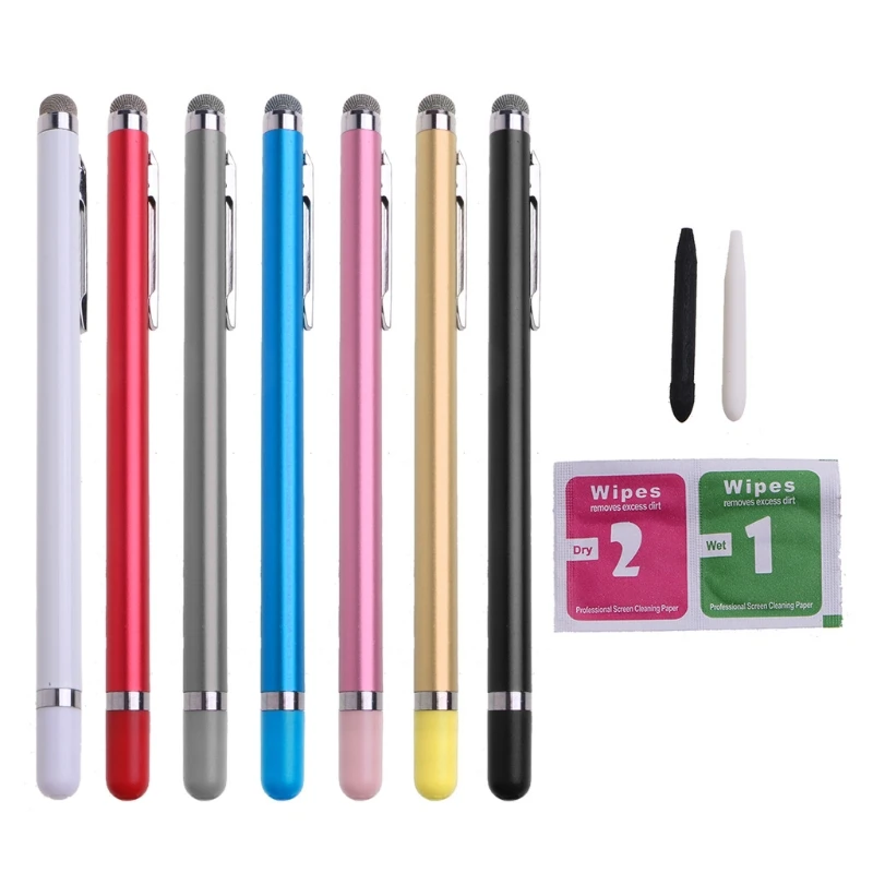 

634A 2 в 1 стилус для сенсорного экрана цифровой карандаш гладкая Точная емкостная ручка