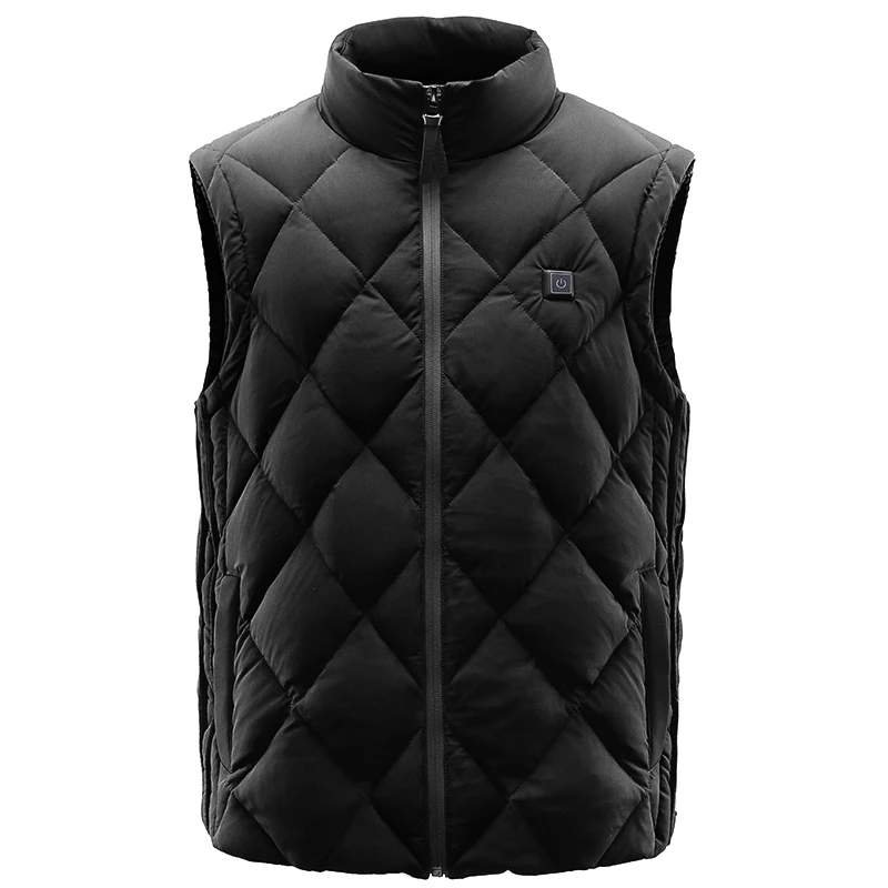 

SUPIELD Women's Lightweight Heated Vest with 90% Down Insulation Vest with Battery Pack
