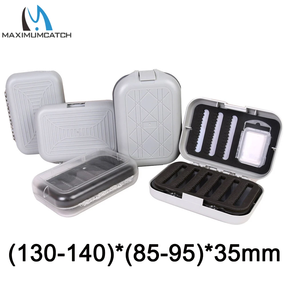 Водонепроницаемый пластиковый ящик для ловли нахлыстом Maximumcatch с разрезом в