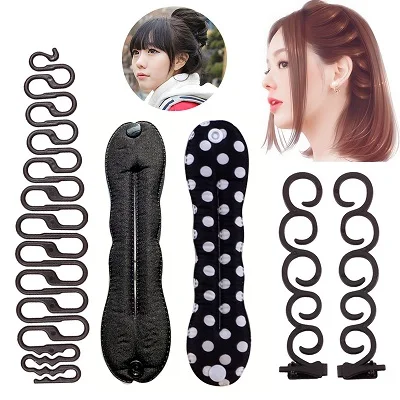 

Multi-style DIY Hair Braiding Braider Tool Magic Hair Styling Bun Hairpins Hairdisk Meatball Head Hair Accessories for Women