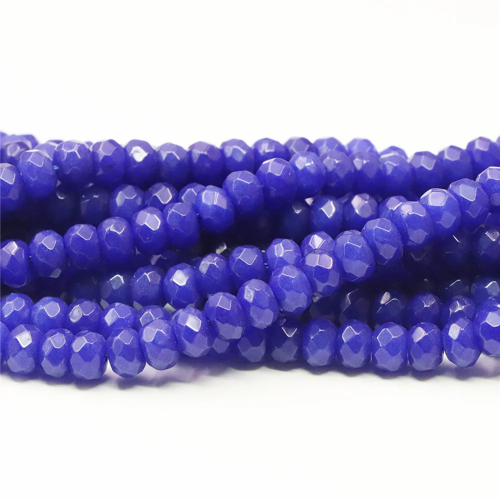 5x8 мм темно-лазурит-синий аксессуары для рукоделия Abacus бусины самостоятельного