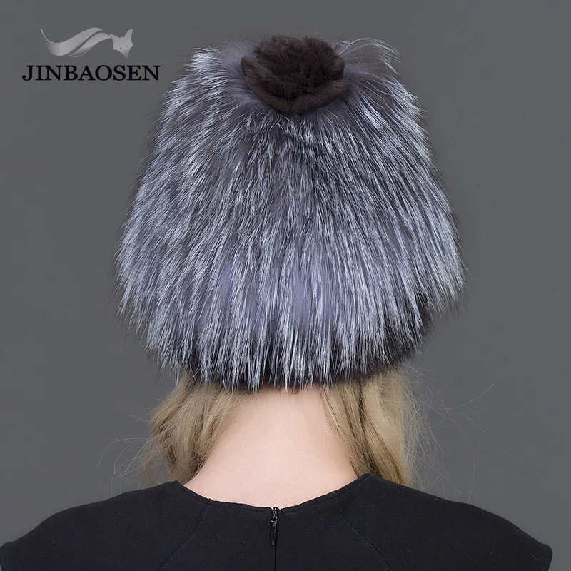 Женская новая зимняя меховая шапка с капюшоном из натурального меха норки и