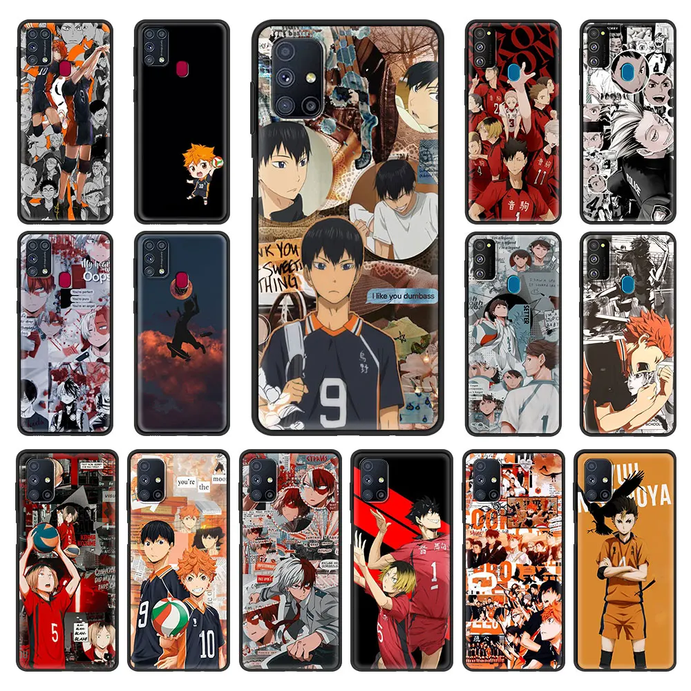 

Haikyuu Hinata Attacks Anime Phone Case for Samsung Galaxy M31 Prime M30s M51 M31s M11 M01 A7 A9 2018 M21 F41 Cover Shell