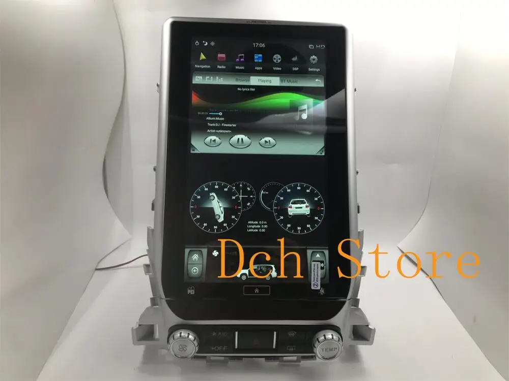 Автомобильный DVD GPS навигатор tesla style 13 6 дюйма Вертикальный стиль Android 9 0 для Toyota