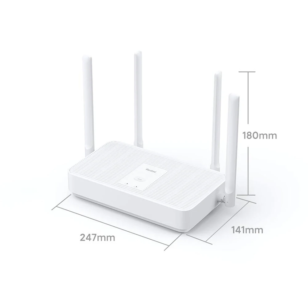 Redmi Router AX1800 WiFi-6 Gigabit 2.4G/5G Dual-Band w/128MB OFDMA Repeater Signal Amplifier HighGain Antennas Multi-mesh | Компьютеры и