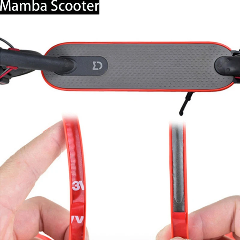 Бампер Защитный скутер полоски для корпуса для Xiaomi Mijia M365 Электрический скейтборд автомобиль скутер части Декоративная полоса для m365 PRO