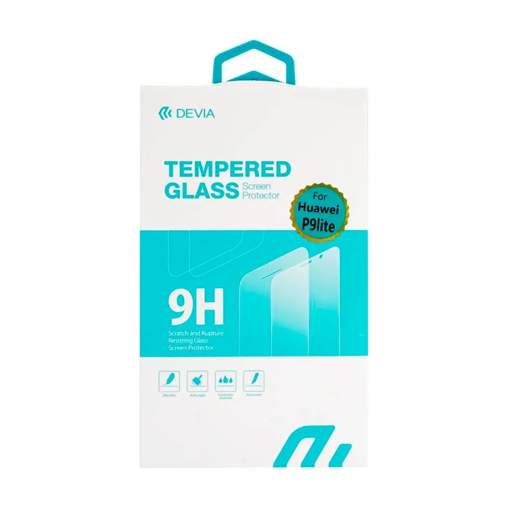 Защитное стекло Devia для Huawei P9 Lite Tempered Glass Crystal Clear|Защитные стёкла и плёнки