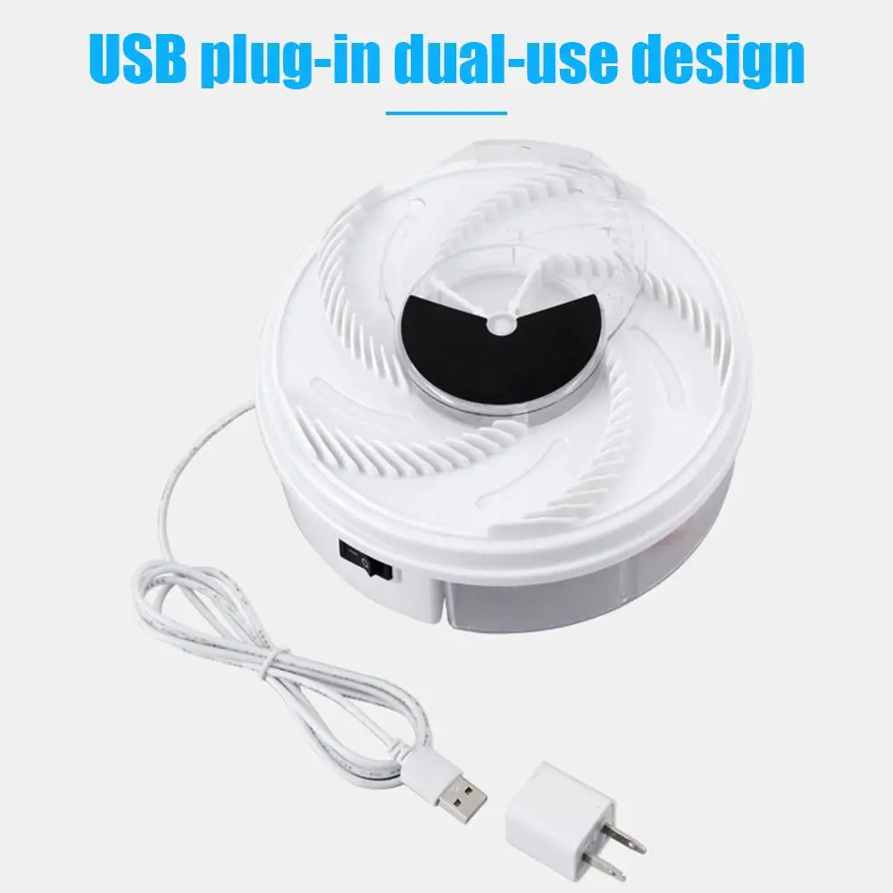 

Electric Fly Trap Anti Fly Killer Traps Automatic Flycatcher Device Insect Pest Reject Control Catcher Fly Trap Catching Trap