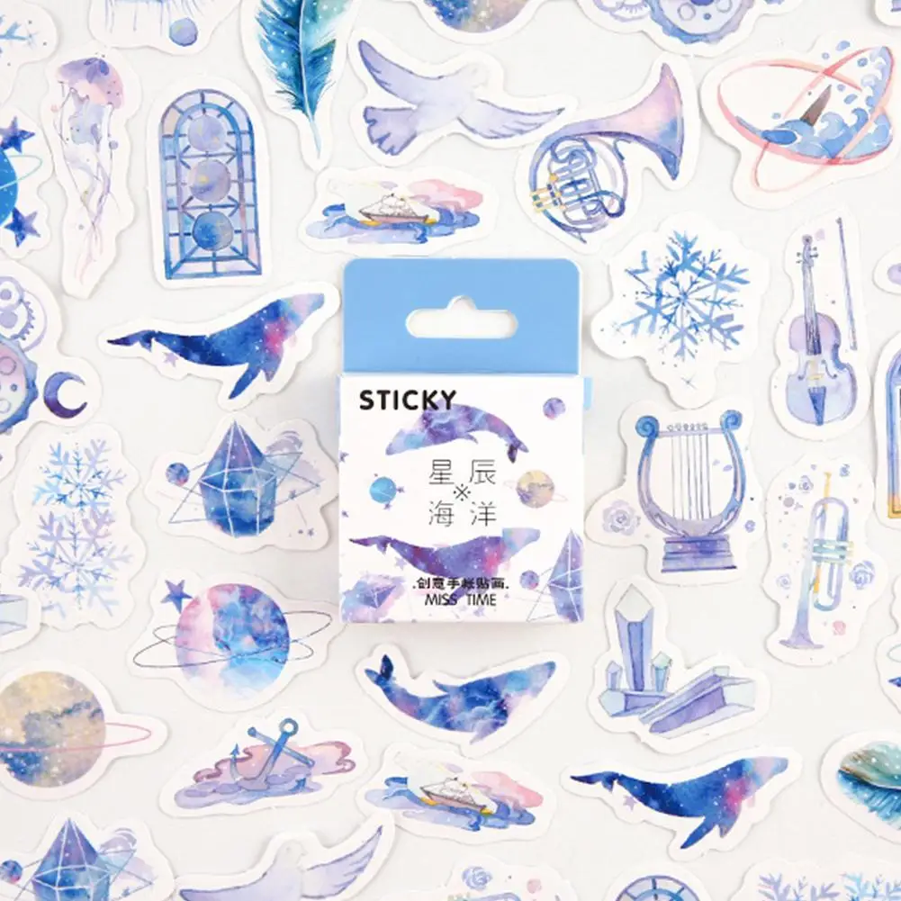 

Cute Stationery Stickers Scrapbooking Diary Kawaii Coffee Plant Diy Decorative Stickers Vintage School Supplies Stickers Z1Y4