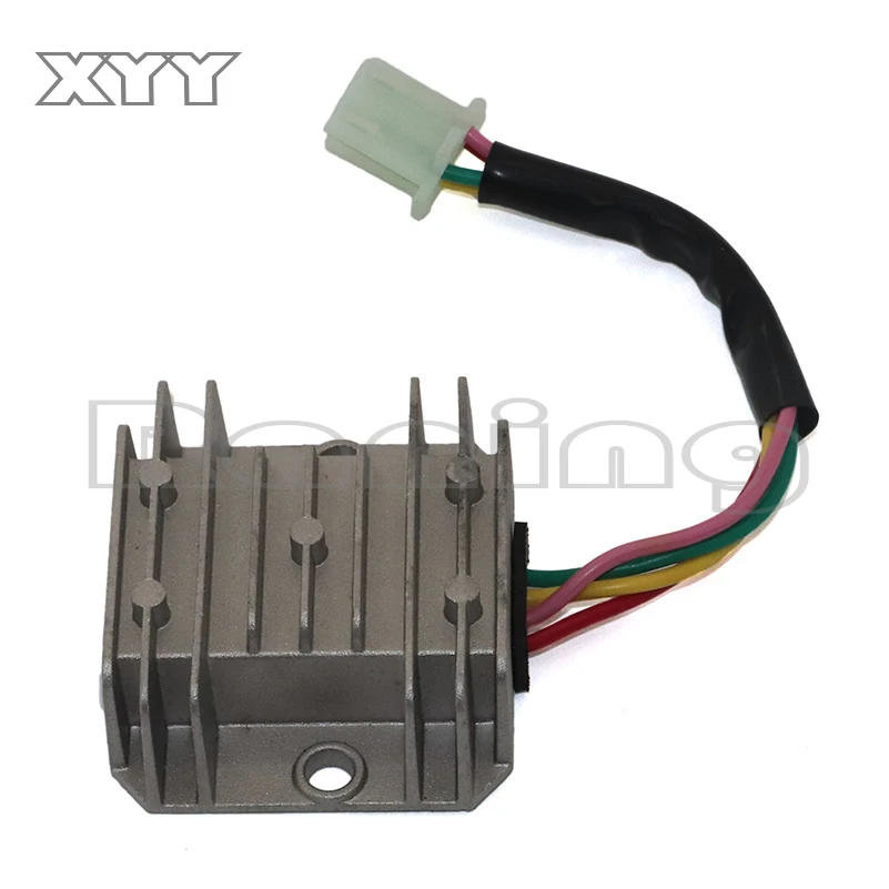 Новый выпрямитель регулятора напряжения мотоцикла 4 контакта провода для GY6 50 cc