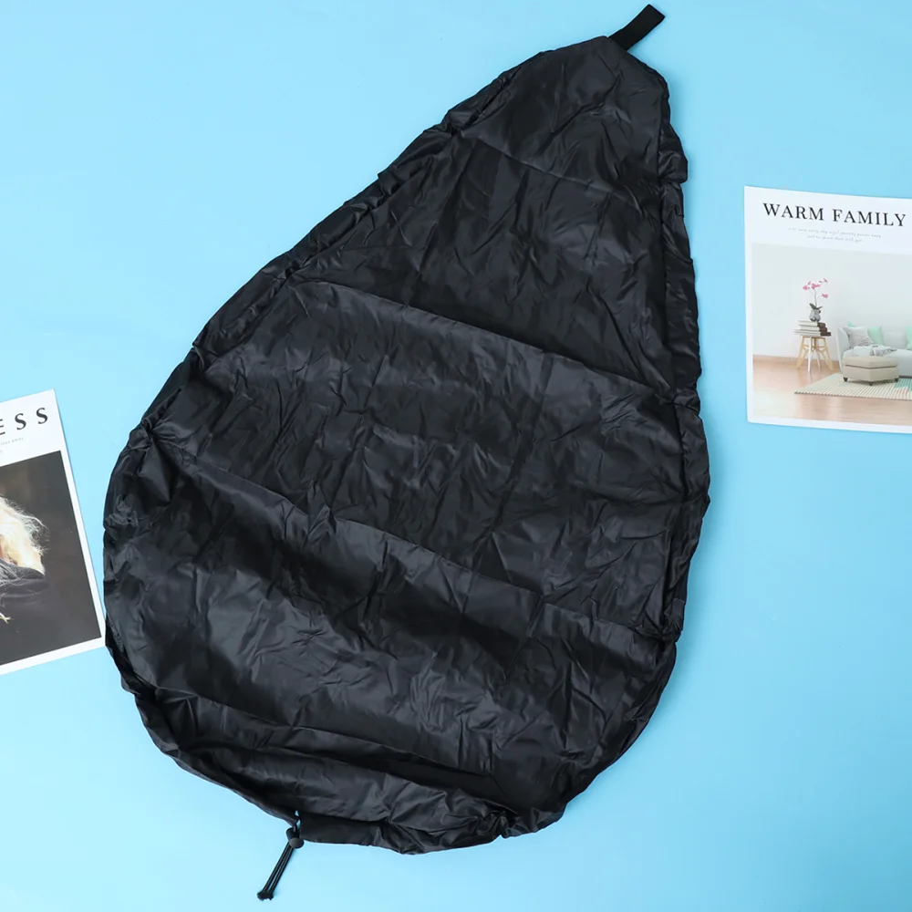 

Silver Coated Polyester Breathable UV Blocking Kayak Cover Seal Protector Ocean Cover - Size XS (Black)