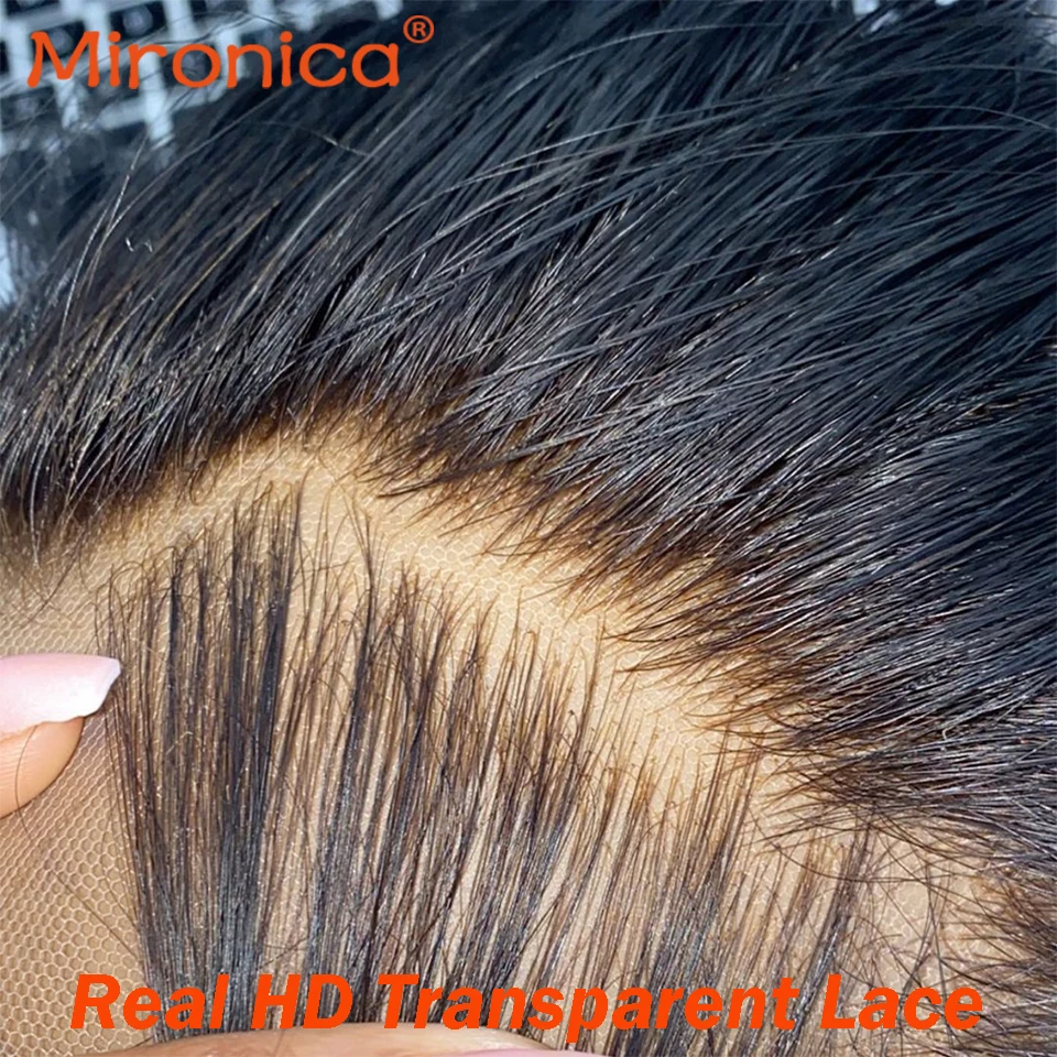 

Invisible HD Lace Frontal Closure 5x5 Lace Closure Pre-plucked Body Wave 100% Remy Human Hair Melt Skins HD Lace For Black Women