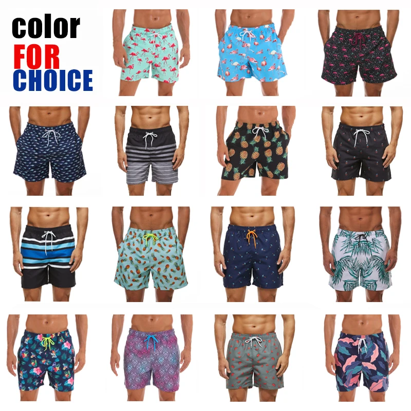 Мужские пляжные шорты с принтом s для серфинга одежда плавания мужские