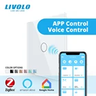Умный дом Livolo ZigBee, Беспроводной Выключатель с поддержкой Wi-Fi, работает с приложением google Home, aleax,echo