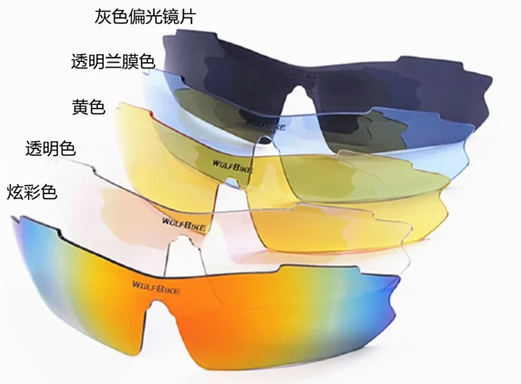 

Hot Sale Polarized Sports Men Sunglasses Road Cycling Glasses Mountain Bike Bicycle Riding Protection Goggles Eyewear 5 Lens