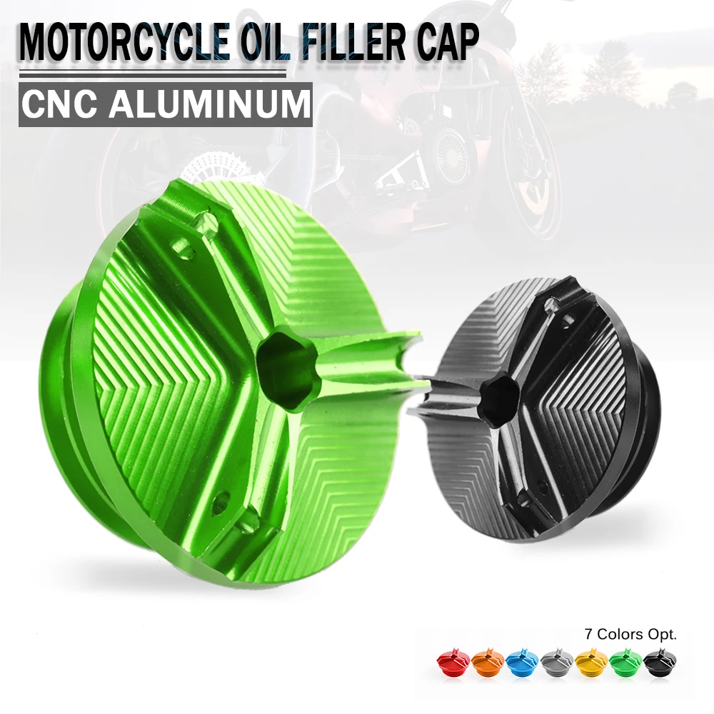 

M30*1.5 CNC Screw Engine Oil Filler Cap Plug For KAWASAKI Ninja 250 Ninja 300/ABS 500/R Ninja 600R/750R ZX10R/ABS ZX-11 ZX1000