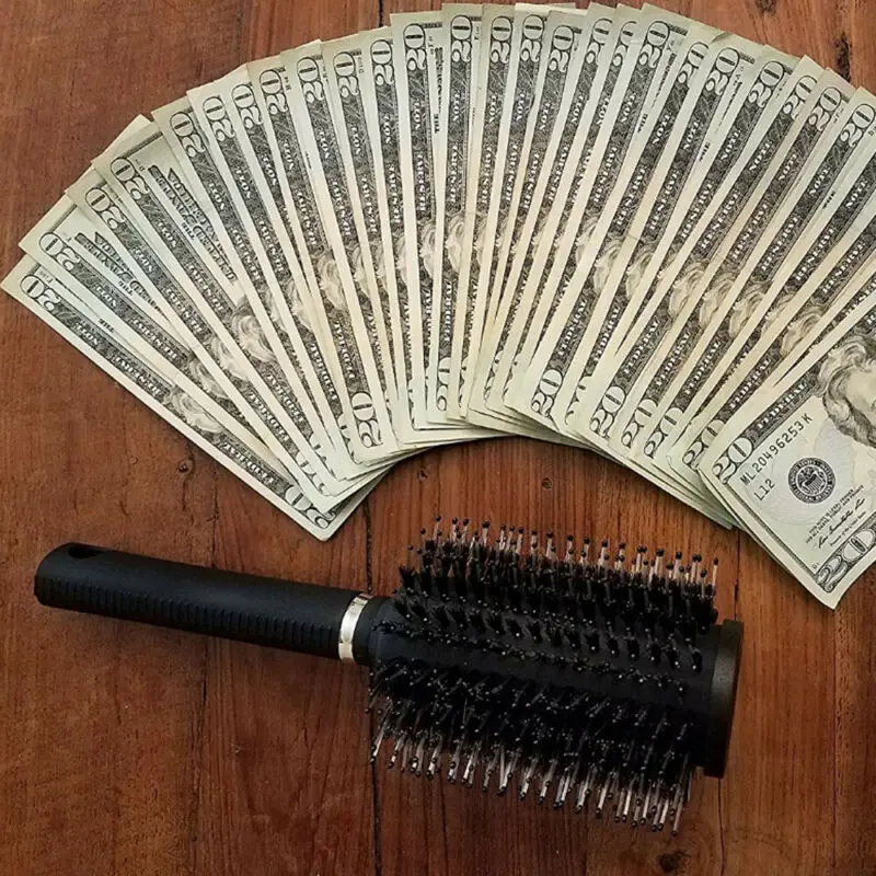 Забавные волосы щетка Безопасный Скрытый контейнер безопасная может спрятать