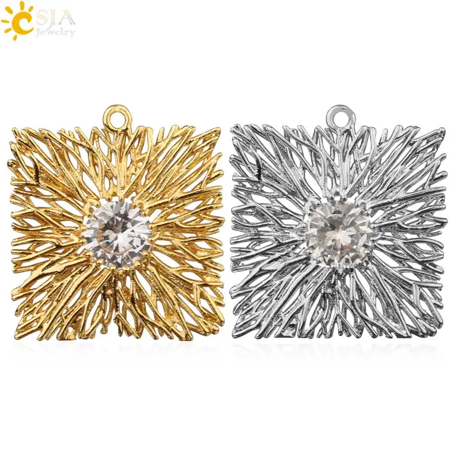 Аксессуары для ювелирных изделий CSJA изготовление фурнитуры металлические