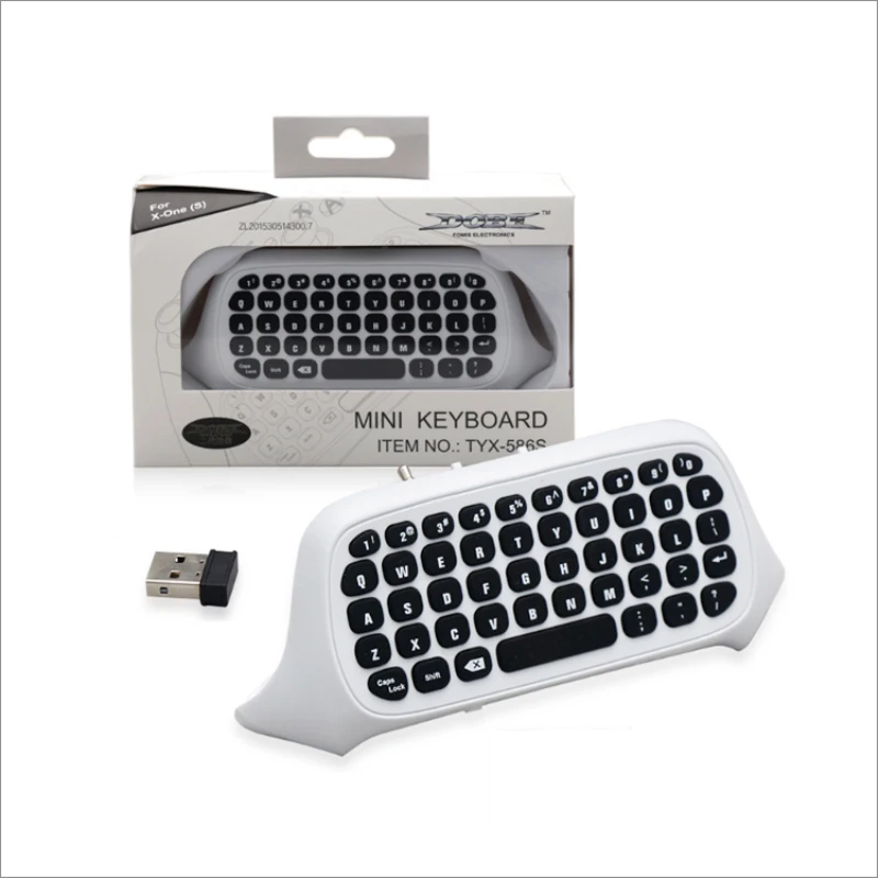 Новый 2 4 г Беспроводной клавиатуры Клавиатура для сообщений Chatpad XBox One/XBox One S