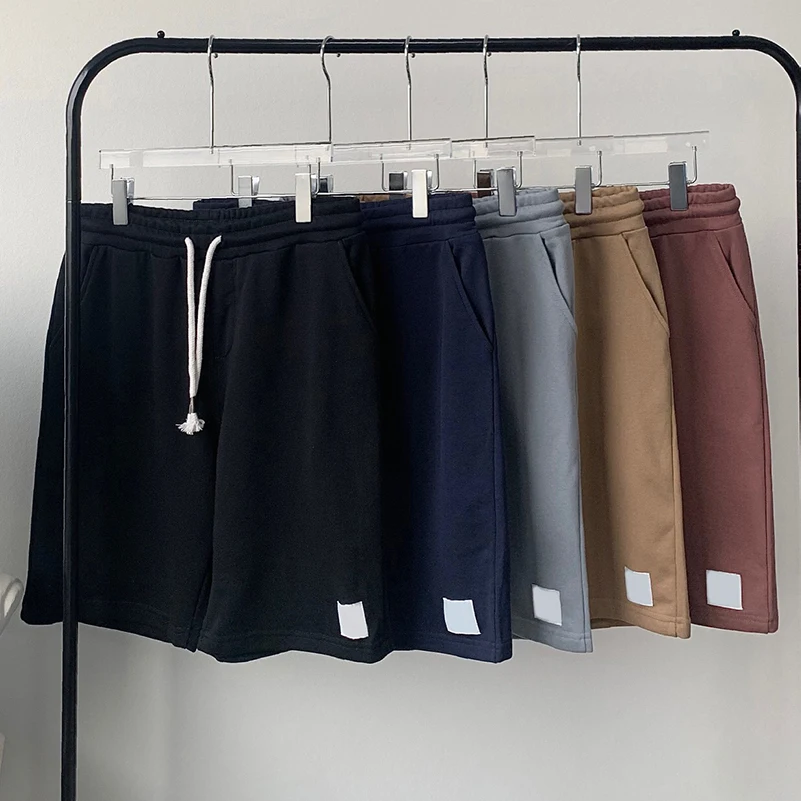 

Летние спортивные штаны, мужские шорты из смеси хлопка, мягкие легкие дышащие свободные спортивные повседневные брюки MA130