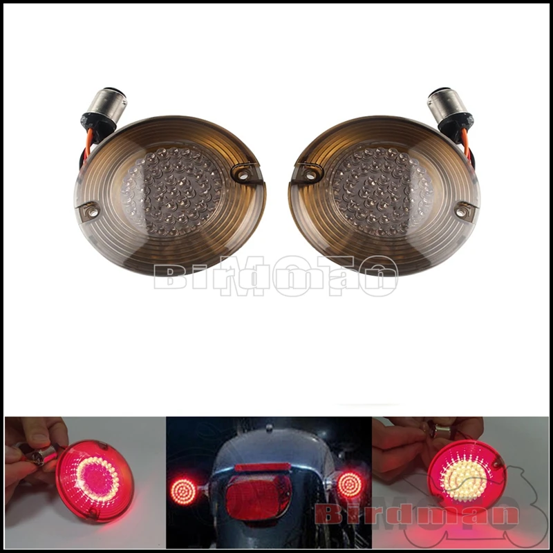 

Индикатор поворота для мотоцикла, светодиодный индикатор поворота, ламсветильник для Harley Road King Electra Glide Road Glide Classic FLHR