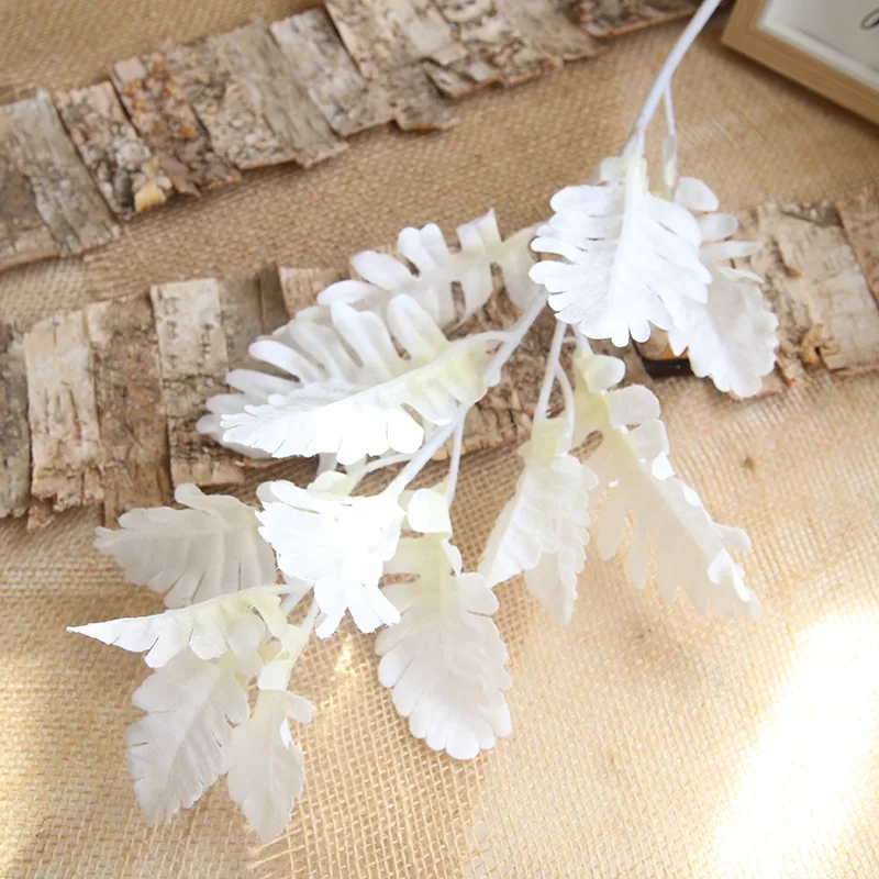 

Planting Velvet Flower Leaf Artificial Plants Flowers Wedding Home For Decoration Florist Supplies Fleurs Artificielles Leaves