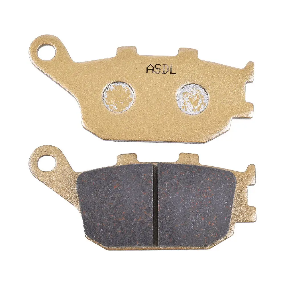 

Motorcycle Front and Rear Brake Pads Set for Yamaha FZ6 S2 Naked Non ABS 4 Piston Caliper 5S51 5S5 07-09 YZF-R1SP 06