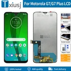 Оригинальный экран 6,2 дюйма для Motorola G7 Plus G7 xt, ЖК-дисплей без рамки, сенсорный экран, стеклянная панель в сборе, замена