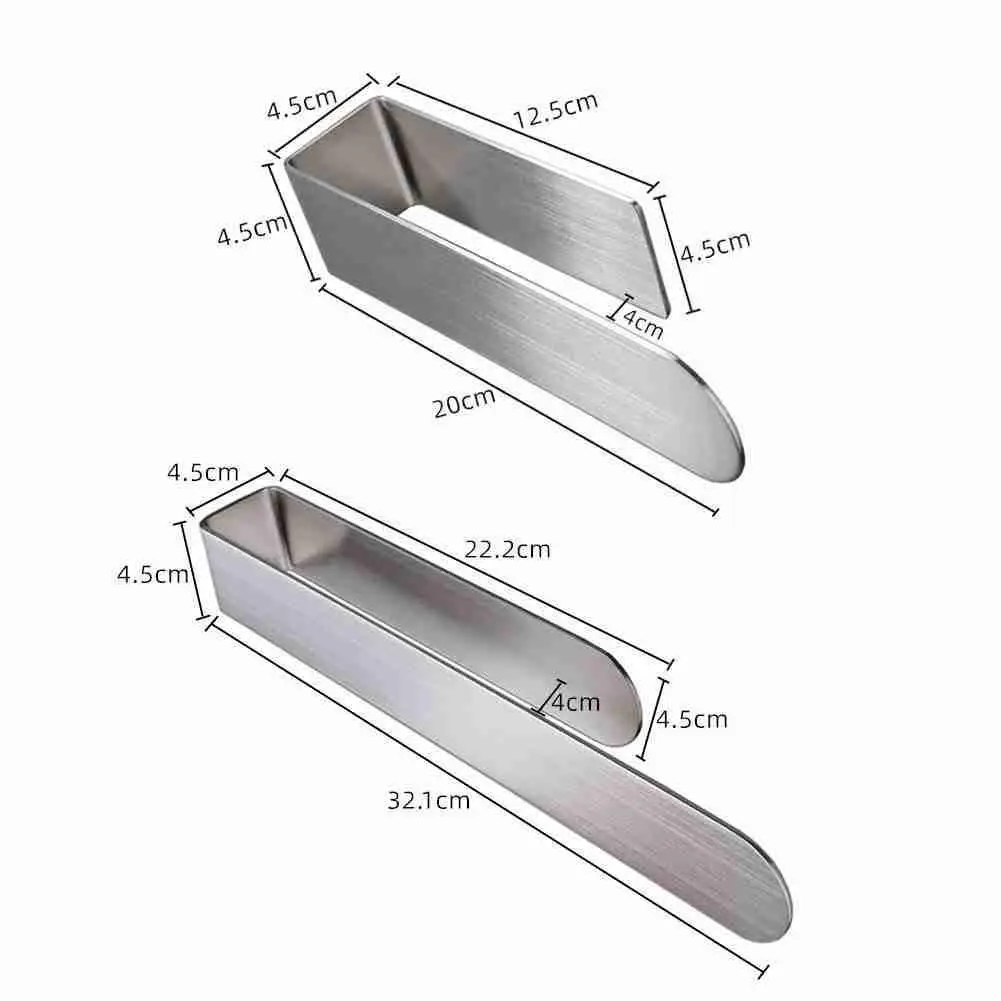 1 шт. вешалка для полотенец ванной комнаты стальная неперфорированная Простая