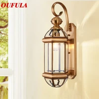 oufula modern wall lamps fixture light outdoor waterproof contemporary creative decorative fo courtyard corridor villa duplex