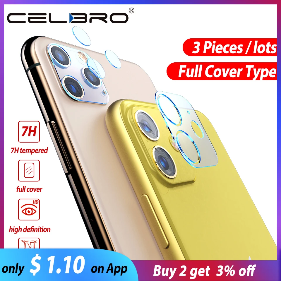 Для Apple Iphone 11 Pro Max закаленное стекло задняя камера Стекло Объектив Защитная пленка для Iphone 11Pro 7 8 6 6s Plus Iphone11 стекло