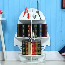Книжная полка с мультяшными животными для моделирования полки