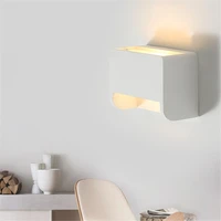 7w gypsum material led wall lamp indoor living room decoration wall lamp household lighting fixture staircase lamp ac110v 220v
