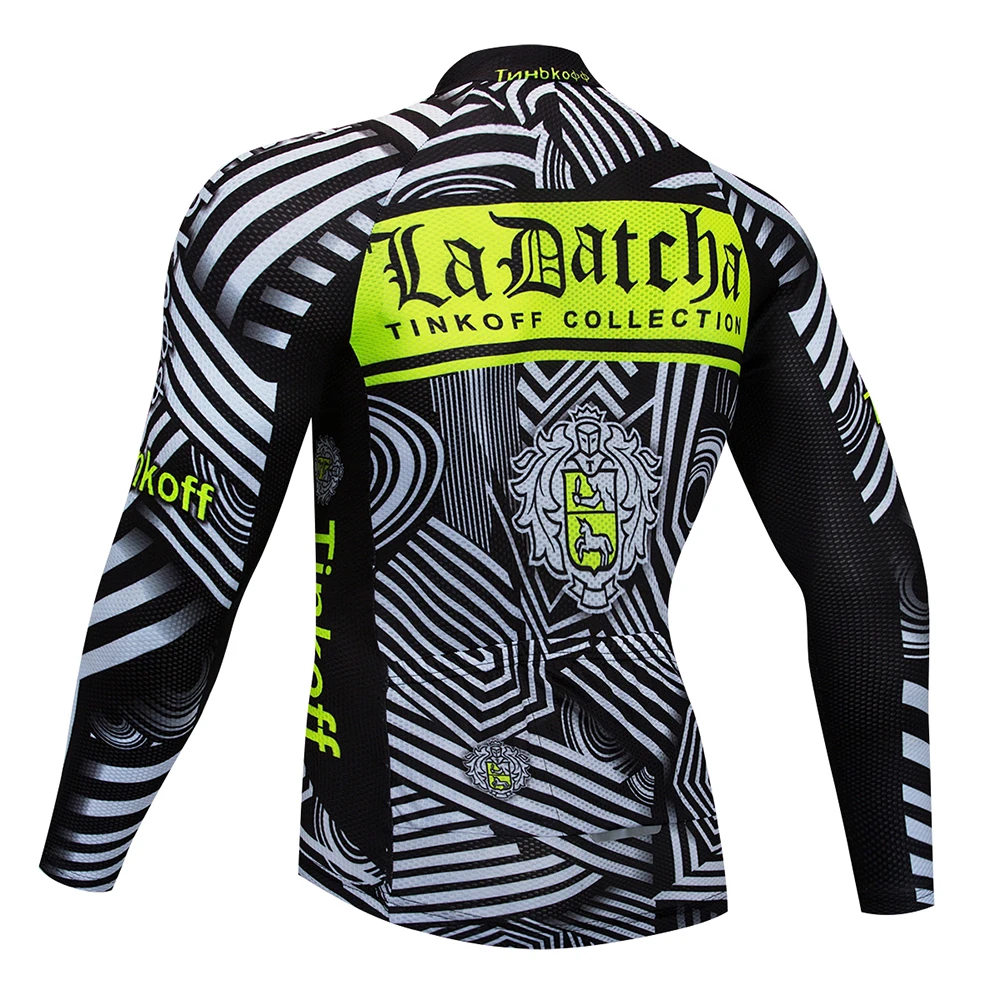 Tinkoff Pro Зимняя Теплая Флисовая велосипедная футболка Ropa Ciclismo Mtb с длинным рукавом мужская велосипедная Одежда Майо теплое пальто